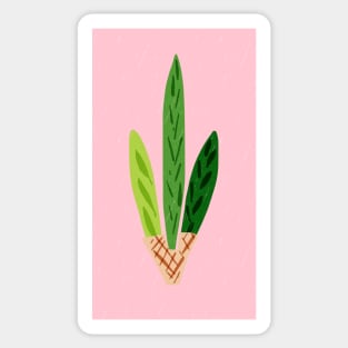 Lulav Pink Print Sticker